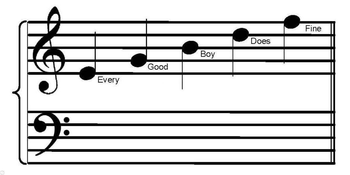 Cach nho Every Good Boy Does Fine Cách nhớ Every Good Boy Does Fine