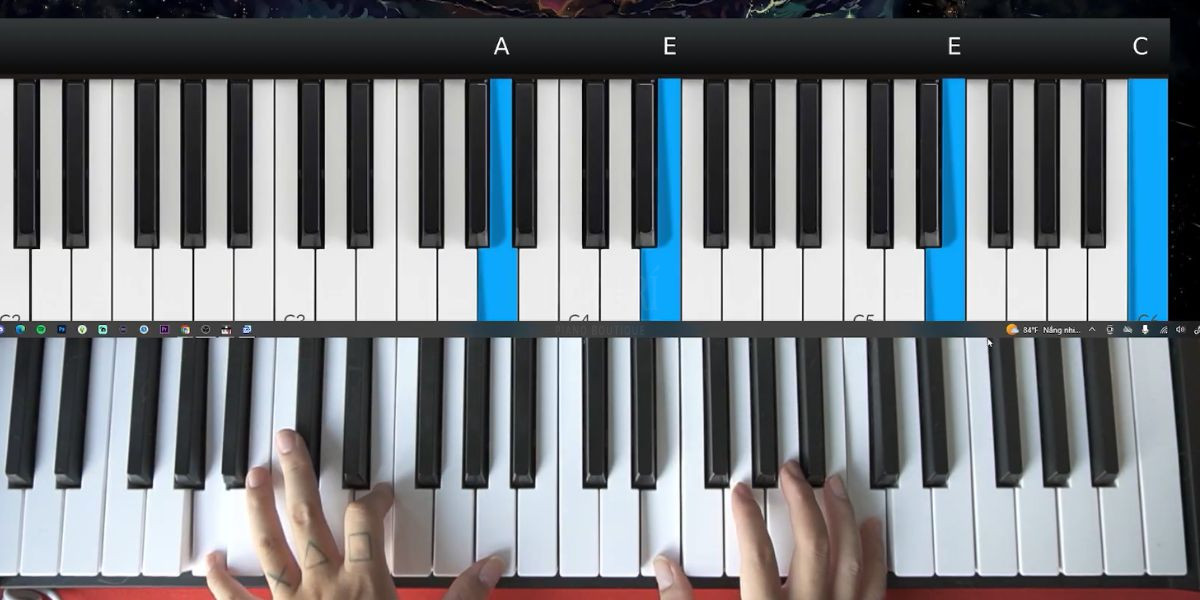 Dem tay trai piano thuc chien o nhip 68 Nhịp 3/8 Đệm tay trái piano thực chiến ở nhịp 6/8