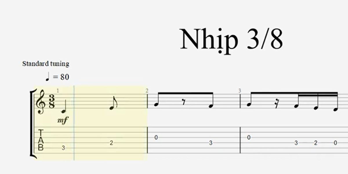 Nhip 38 Nhịp 3/8 Nhịp 38