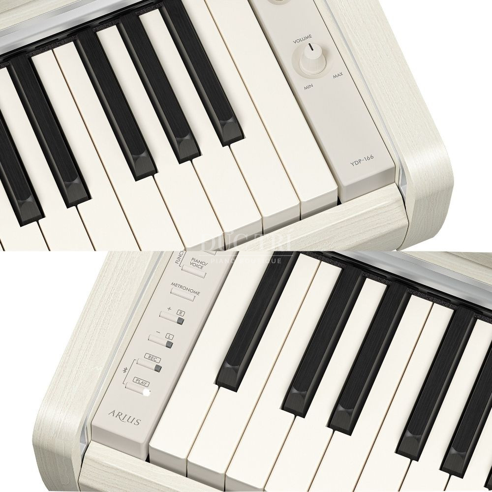 Yamaha YDP 166 Phim dan 3 Yamaha YDP-166 Yamaha YDP-166 - Phím đàn - White Birch