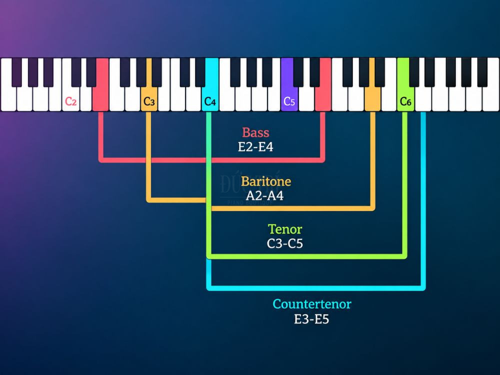Am vuc piano la gi âm vực Âm vực piano là gì