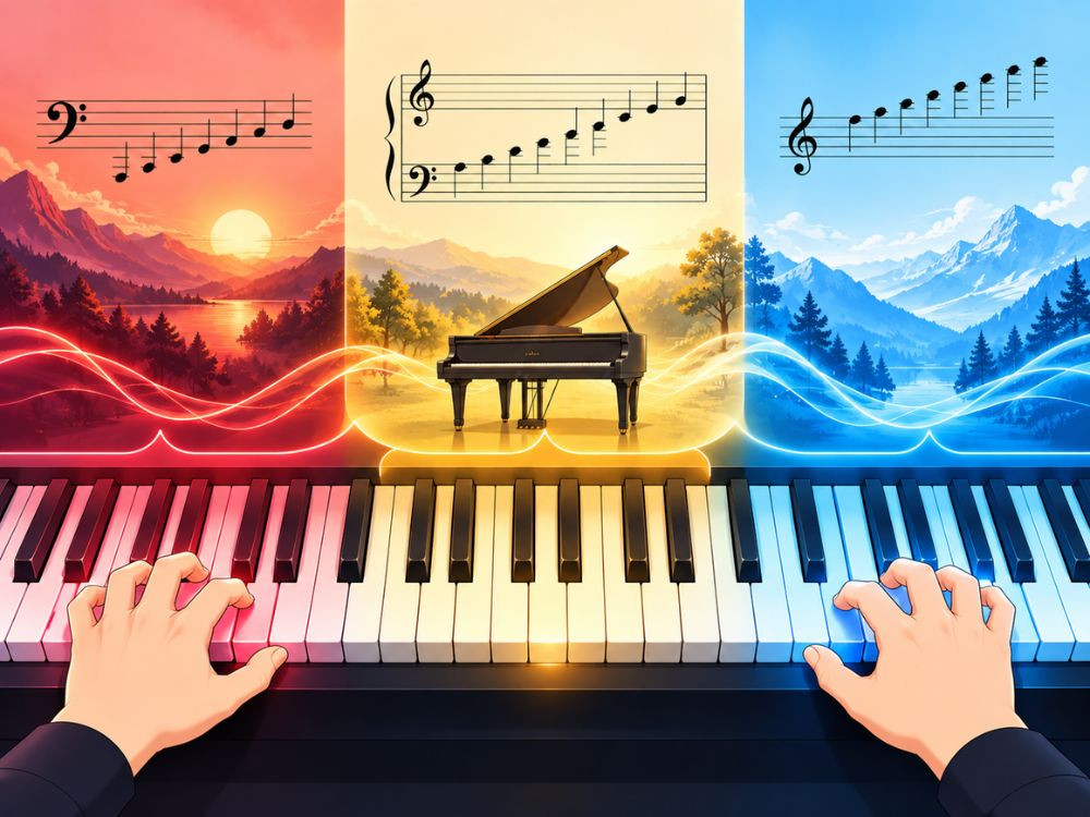 Cau truc phan chia cac vung am vuc tren dan piano 88 phim âm vực Cấu trúc phân chia các vùng âm vực trên đàn piano 88 phím