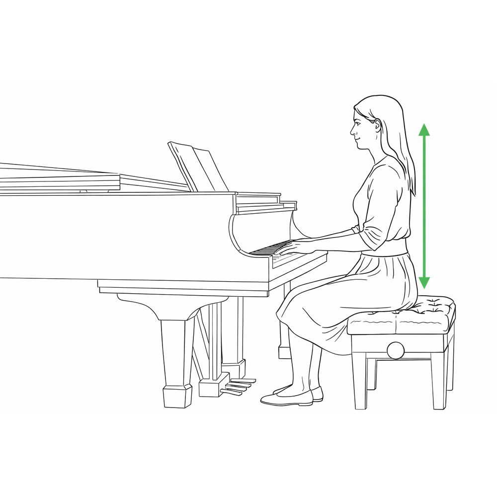 Hinh anh tu the ngoi danh dan chuan tư thế ngồi đánh đàn piano Hình ảnh tư thế ngồi đánh đàn piano chuẩn