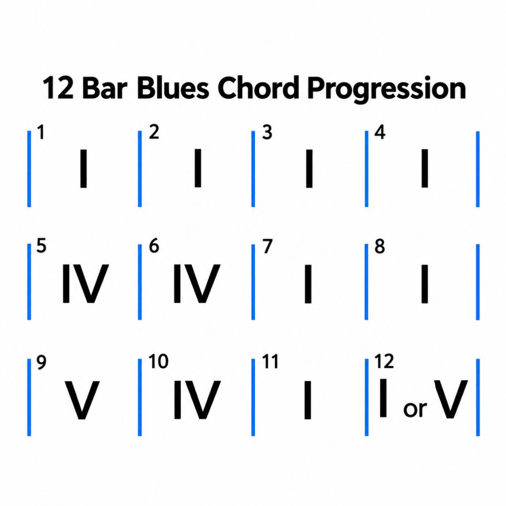 Vong hop am Blues 12 o nhip vòng hợp âm blues 12 ô nhịp Vòng hợp âm Blues 12 ô nhịp