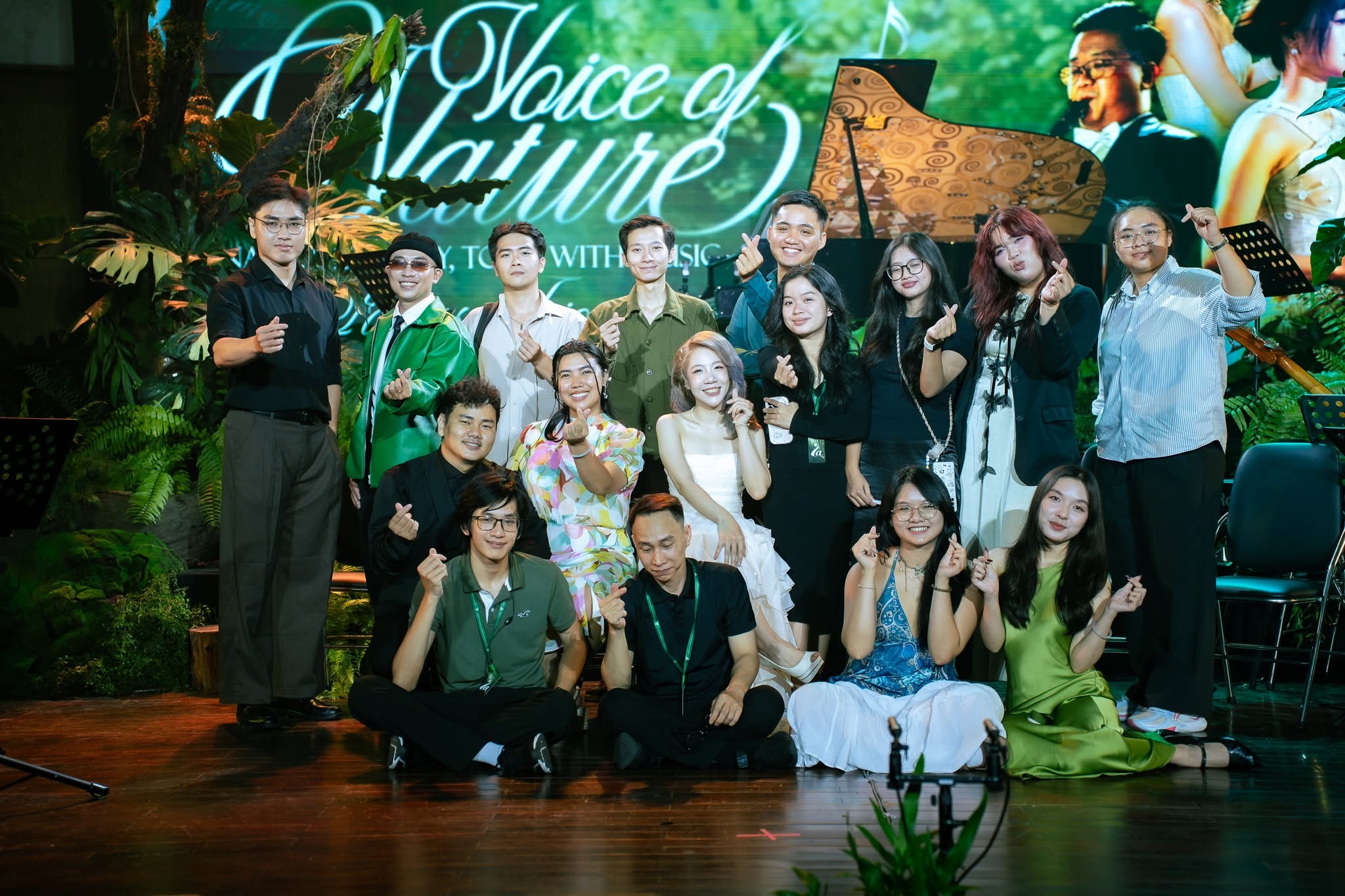 ekip la voice of nature 2026 Ekip tuyệt vời của LA trong Voice of Nature - các bạn đã đến từ rất sớm và về rất khuya ạ.